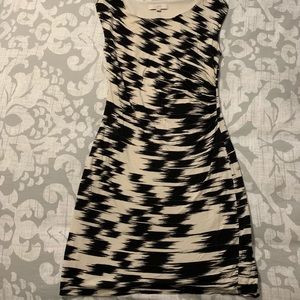 Loft patterned shift dress